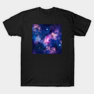 Cosmos in Splendor: A fascinating journey through galaxies and stellar nebulae T-Shirt